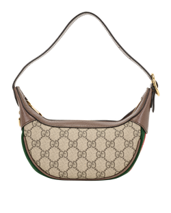 Mini Ophidia Hobo, Canvas, Beige, 658551, B/DB, 4*